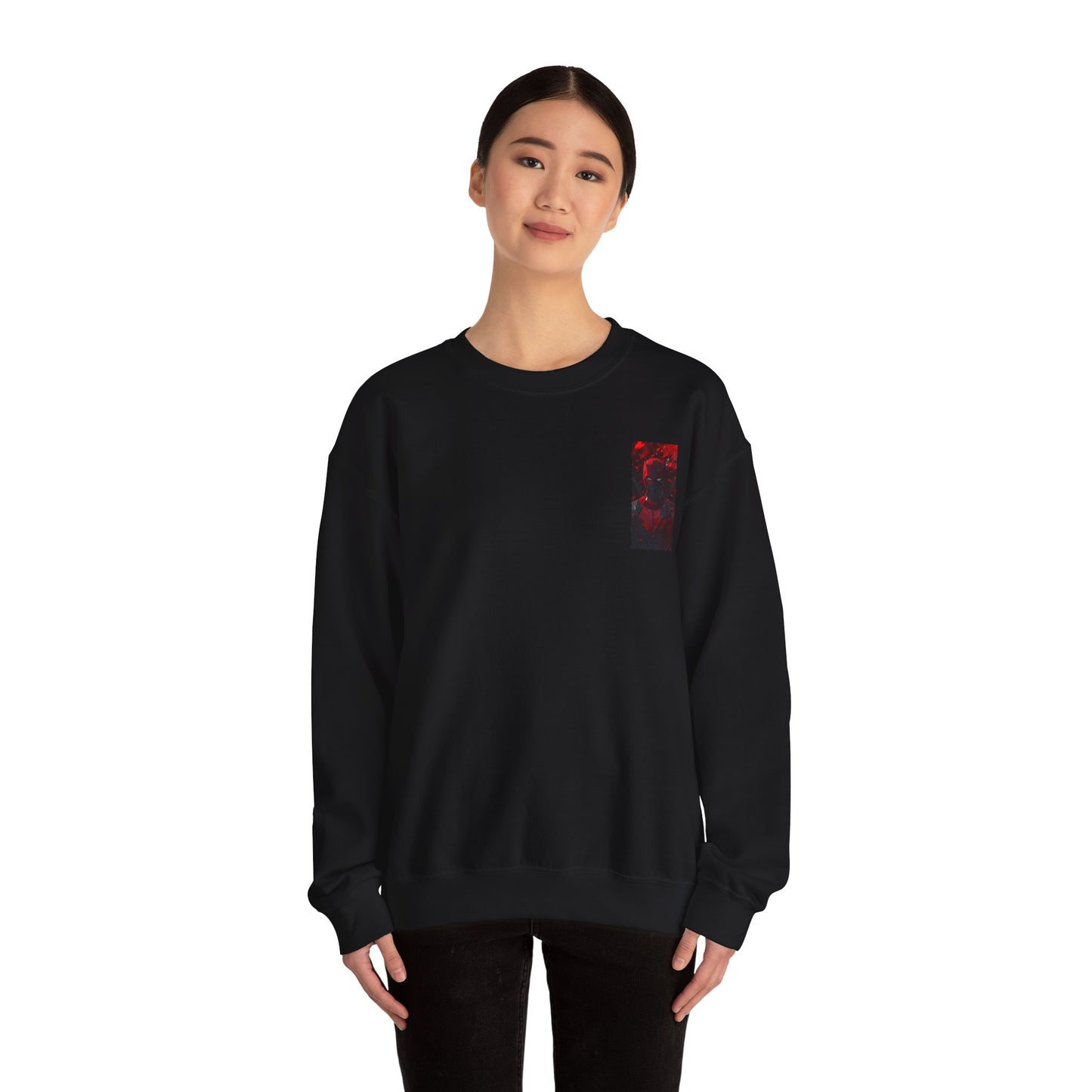 Graphic Crewneck Sweatshirt with Bold Art | Unisex Heavy Blend™