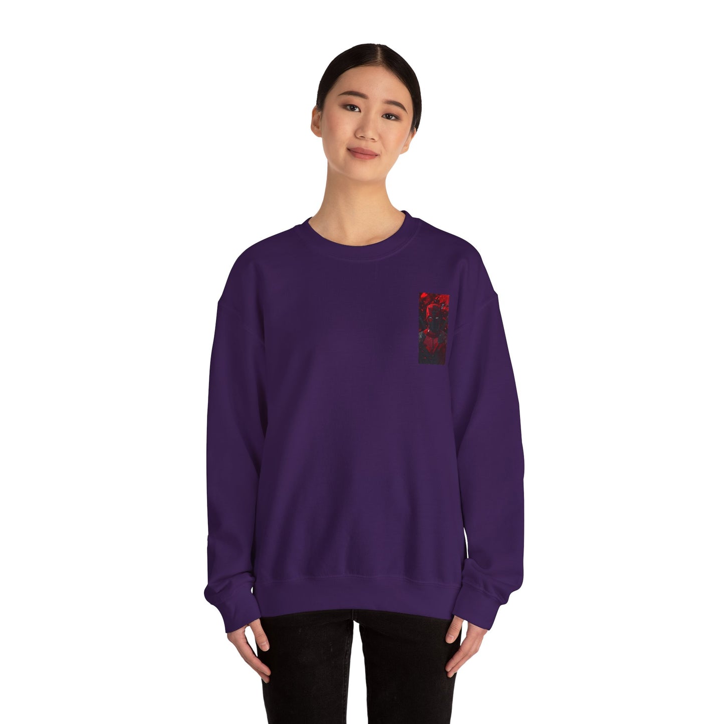 Graphic Crewneck Sweatshirt with Bold Art | Unisex Heavy Blend™