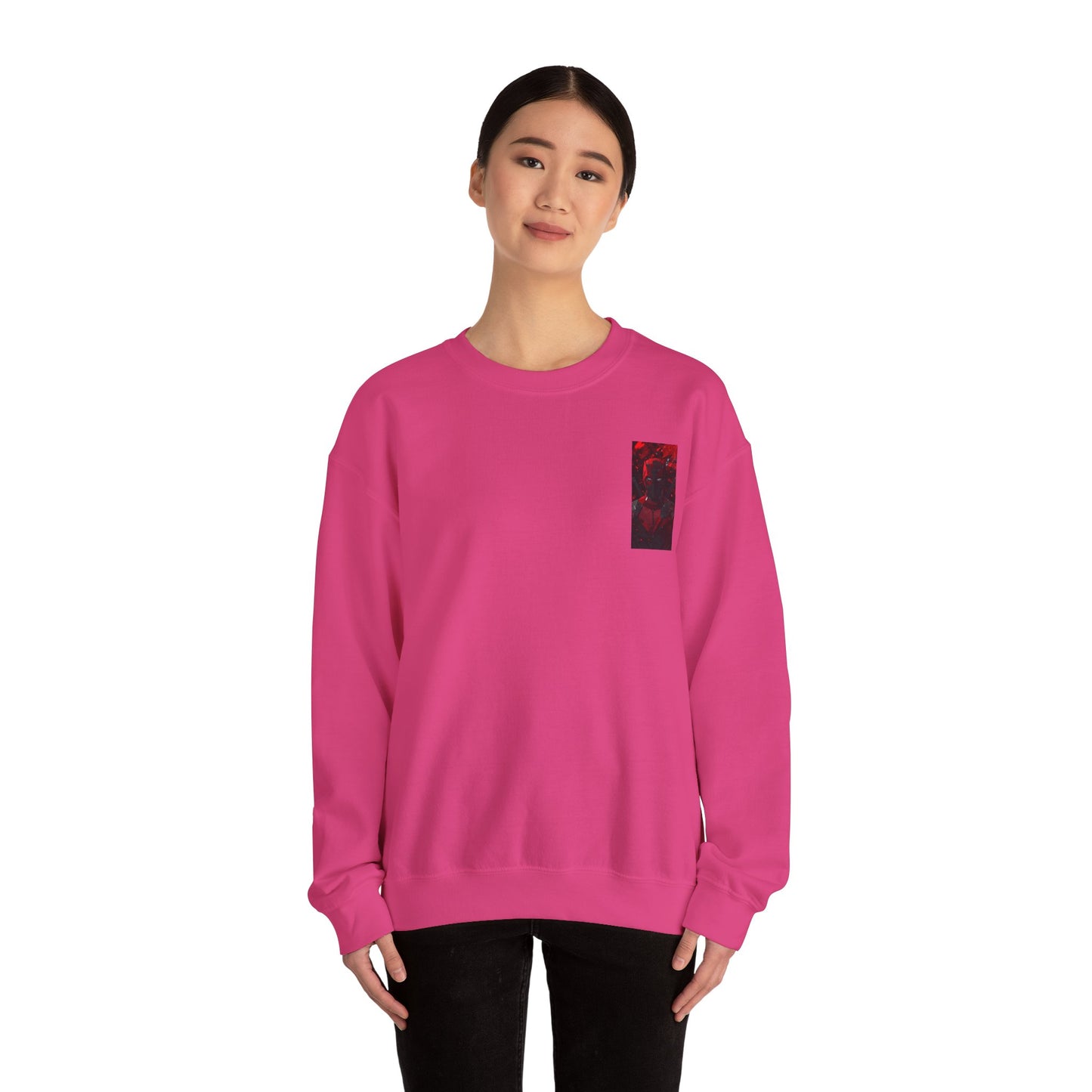 Graphic Crewneck Sweatshirt with Bold Art | Unisex Heavy Blend™
